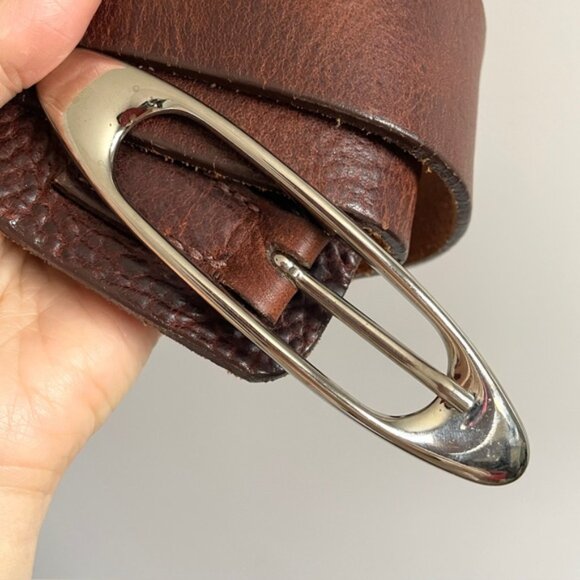 Brave Leather Brown Wide Hip Belt - 34 - 38.5" 🇨🇦 - Picture 3 of 6